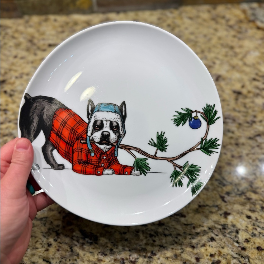 West Elm animal dinner plate Rachel kozlowski